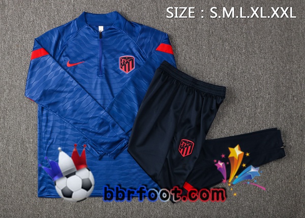 Survetement Foot Atletico Madrid Bleu 21/22