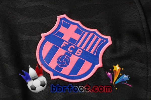 Survetement Foot FC Barcelone Noir 21/22