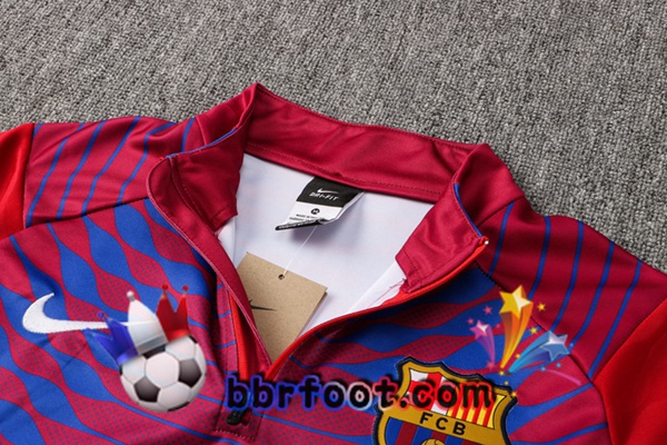 Survetement Foot FC Barcelone Bleu 21/22