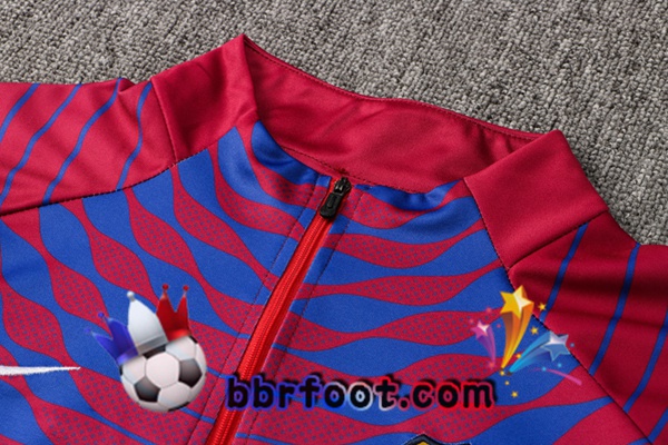 Survetement Foot FC Barcelone Bleu 21/22
