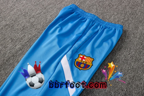 Survetement Foot FC Barcelone Bleu 21/22