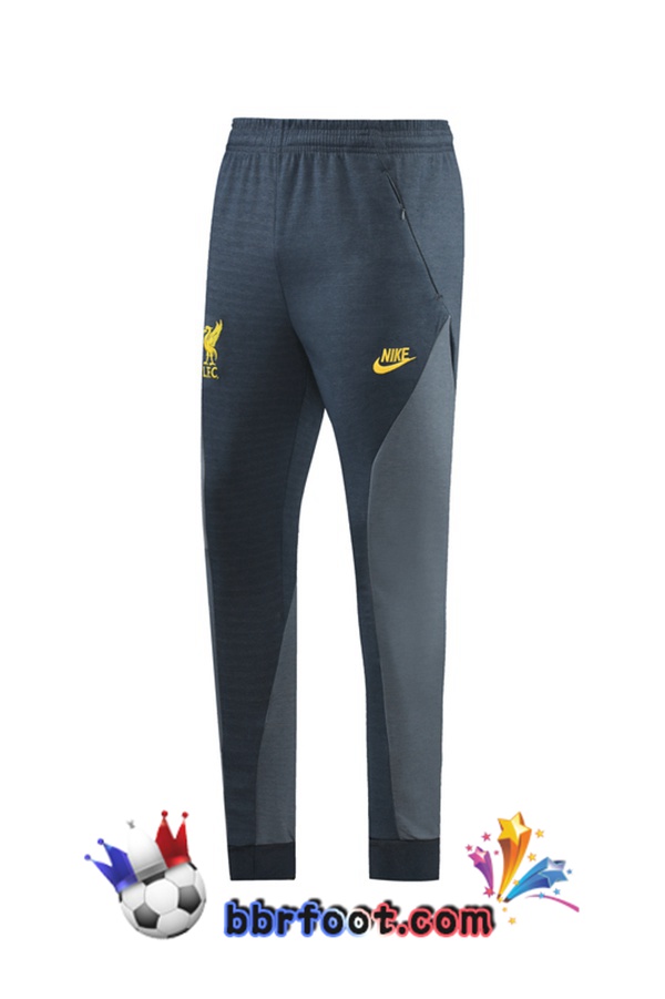 Veste A Capuche Survetement Foot FC Liverpool Rouge Blanc Jaune 21/22