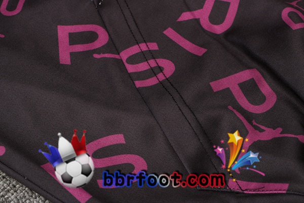 Veste A Capuche Survetement Foot JORDAN Paris PSG Pourpre 21/22