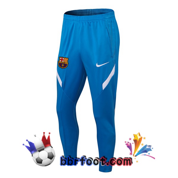 Pantalon Foot FC Barcelone Bleu 21/22