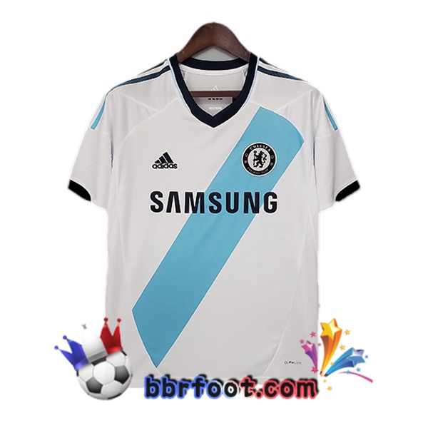 2012-2013 FC Chelsea Exterieur Retro Maillot de Foot Blanc