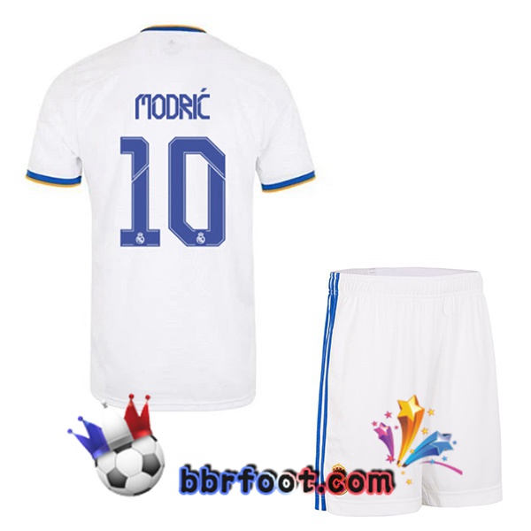 Maillot Foot Real Madrid (Modrić 10) Enfant Domicile 21/22