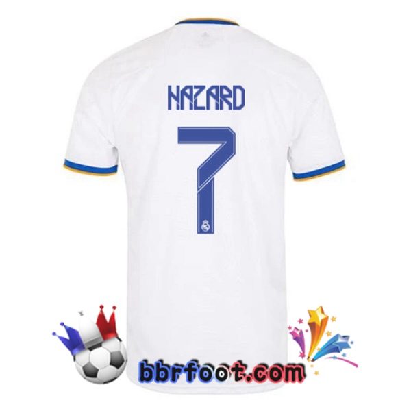 Maillot Foot Real Madrid (Hazard 7) Domicile 21/22