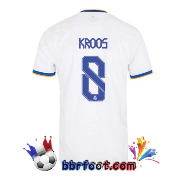 Maillot Foot Real Madrid (Kroos 8) Domicile 21/22
