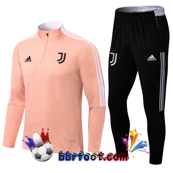 Survetement Foot Juventus Rose 21/22