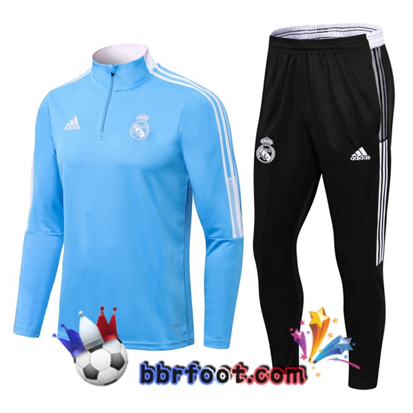 Survetement Foot Real Madrid Bleu 21/22