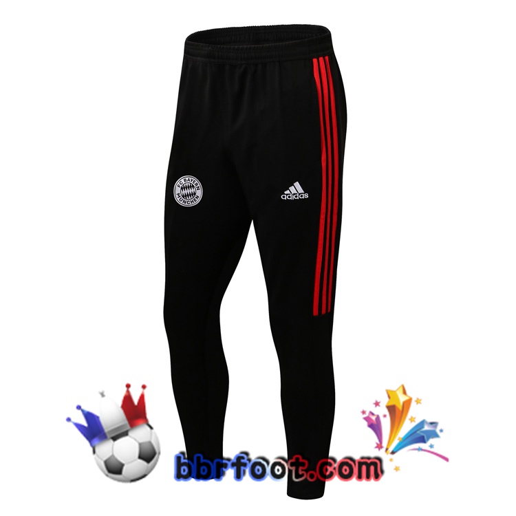 Pantalon Foot Bayern Munich Noir Rouge 21/22