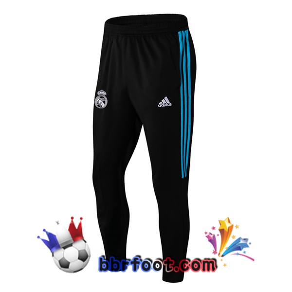 Pantalon Foot Real Madrid Noir Bleu 21/22