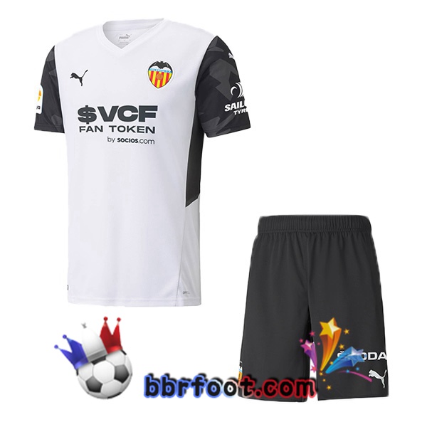 Maillot Foot Valencia CF Enfant Domicile 21/22