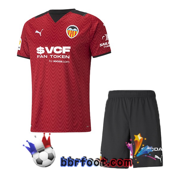 Maillot Foot Valencia CF Enfant Exterieur 21/22
