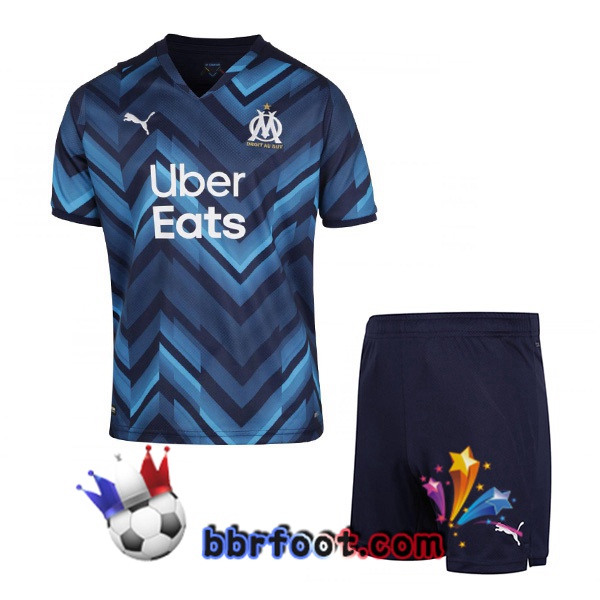 Maillot Foot Marseille OM Enfant Exterieur 21/22