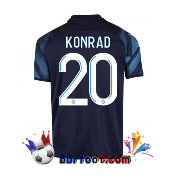 Maillot Foot Marseille OM (KONRAD 20) Exterieur 21/22