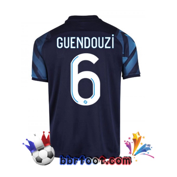 Maillot Foot Marseille OM (GUENDOUZI 6) Exterieur 21/22
