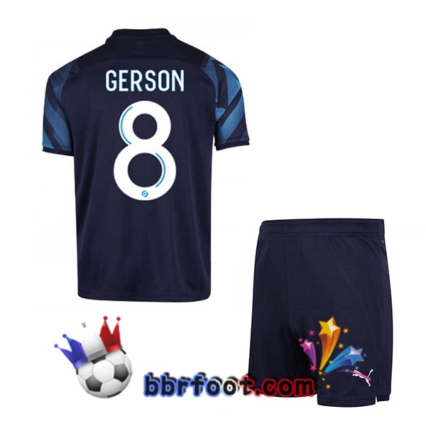 Maillot Foot Marseille OM (GERSON 8) Enfant Exterieur 21/22