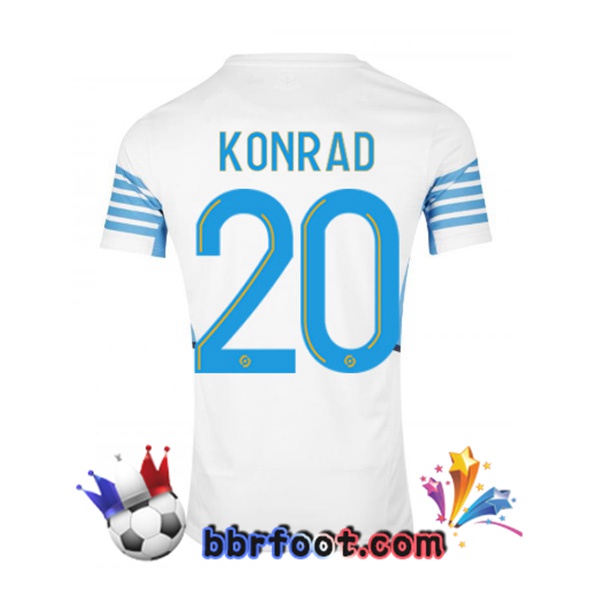Maillot Foot Marseille OM (KONRAD 20) Domicile 21/22
