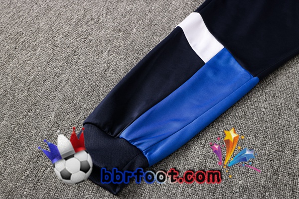 Veste Survetement Foot Italie Bleu 21/22