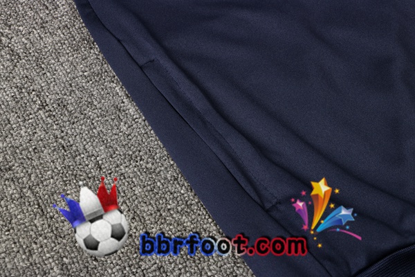 Veste Survetement Foot Italie Bleu 21/22