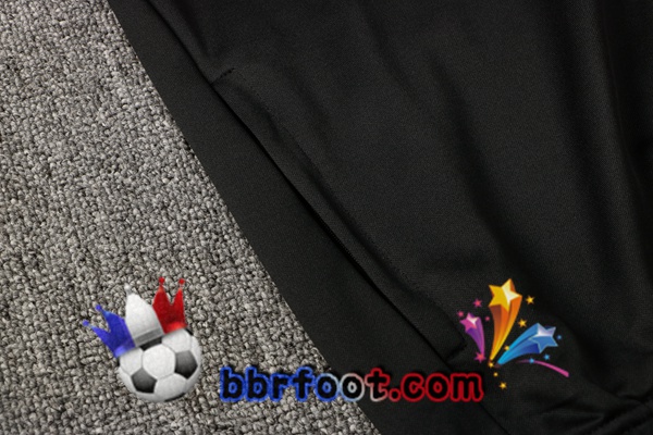 Veste Survetement Foot AC Milan Rouge Noir 21/22