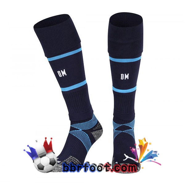 Chaussettes Foot Marseille OM Exterieur 21/22 Chaussettes Foot Marseille OM Exterieur 21/22
