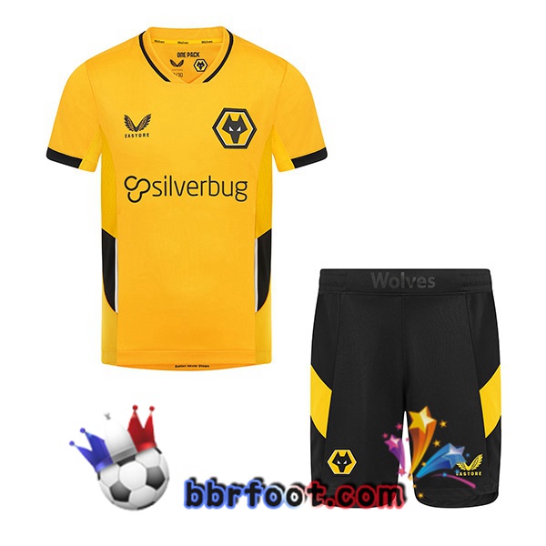 Maillot Foot Wolves Enfant Domicile 21/22
