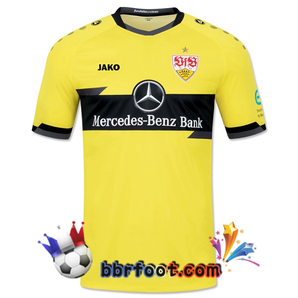 Maillot Foot VfB Stuttgart Gardien de but Jaune 21/22