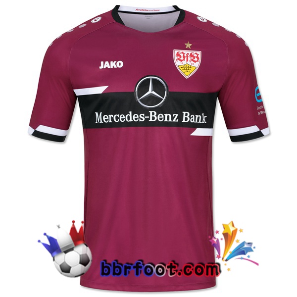 Maillot Foot VfB Stuttgart Gardien de but Pourpre 21/22