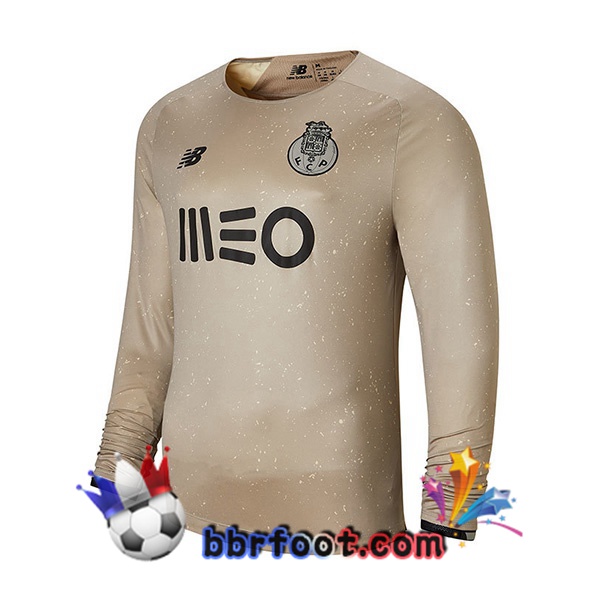 Maillot Foot FC Porto Gardien de but Manche Longue Gris 21/22
