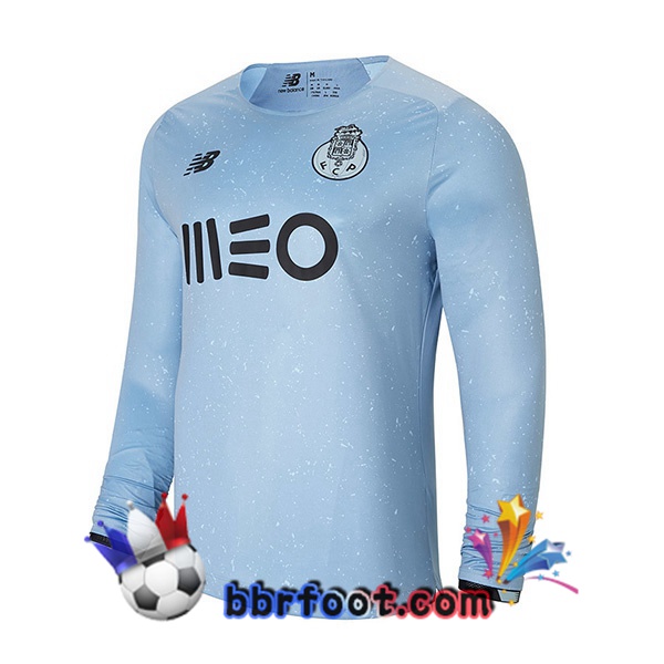 Maillot Foot FC Porto Gardien de but Manche Longue Bleu 21/22