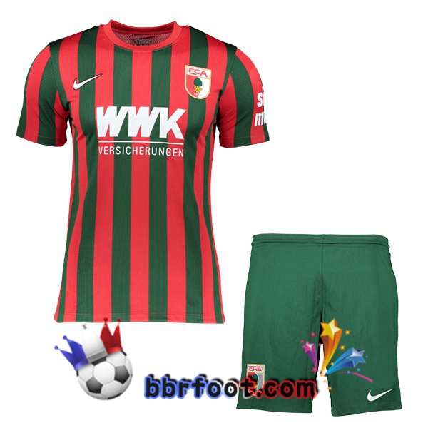 Maillot Foot FC Augsburg Enfant Domicile 21/22