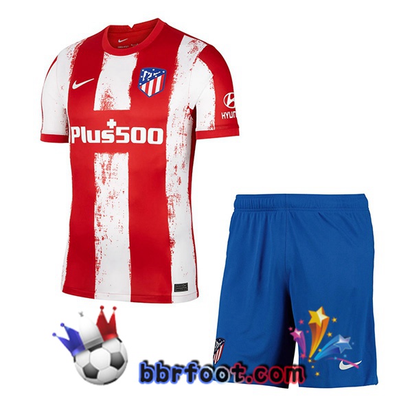 Maillot Foot Atletico Madrid Enfant Domicile 21/22