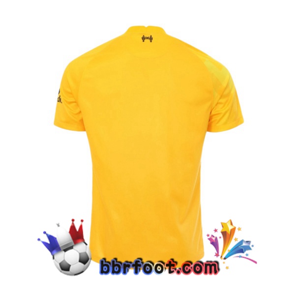 Maillot Foot FC Liverpool Gardien de but Jaune 21/22