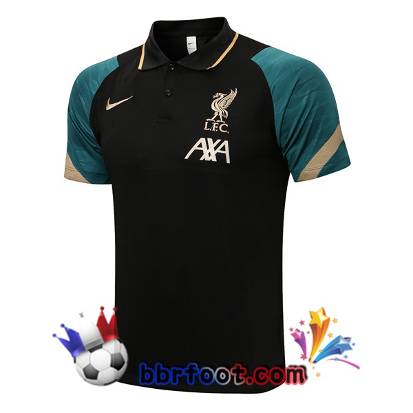 Polo Foot FC Liverpool Noir 21/22