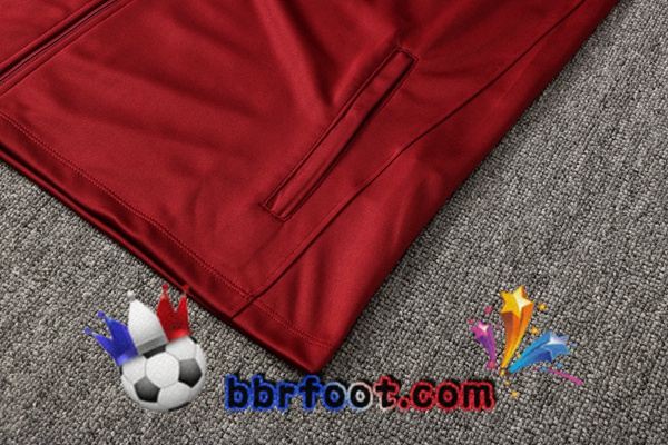 Veste Survetement Foot FC Barcelone Rouge 21/22
