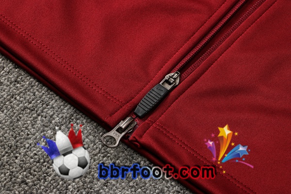 Veste Survetement Foot FC Barcelone Rouge 21/22
