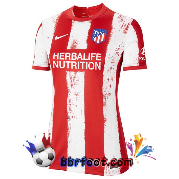 Maillot Foot Atletico Madrid Femme Domicile 21/22