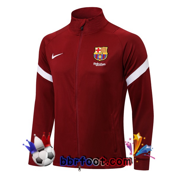 Veste Foot FC Barcelone Rouge 21/22