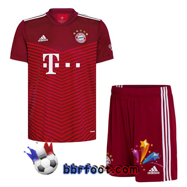Maillot Foot Bayern Munich Enfant Domicile 21/22