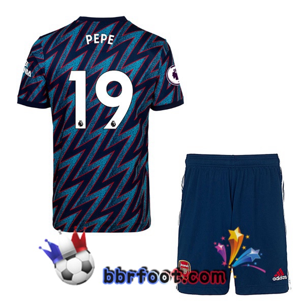 Maillot Foot Arsenal (PEPE 19) Enfant Third 21/22