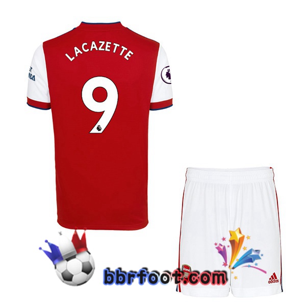 Maillot Foot Arsenal (LACAZETTE 9) Enfant Domicile 21/22