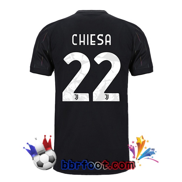 Maillot Foot Juventus (CHIESA 22) Exterieur 21/22