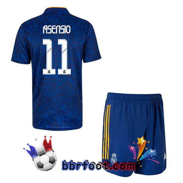Maillot Foot Real Madrid (Asensio 11) Enfant Exterieur 21/22