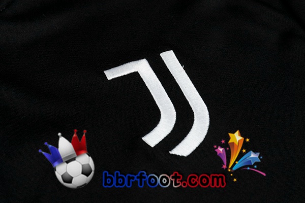 Survetement Foot Juventus Noir Rose 21/22