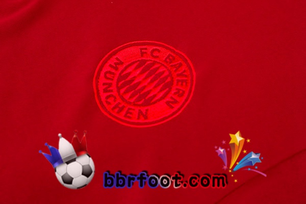 Survetement Foot Bayern Munich Rouge 21/22