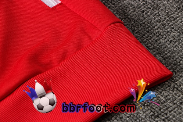 Veste Survetement Foot Bayern Munich Rouge 21/22