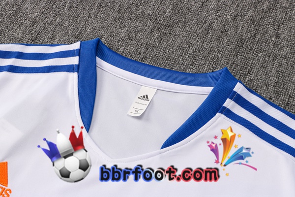 Training T-Shirts Real Madrid + Pantalon Blanc 21/22