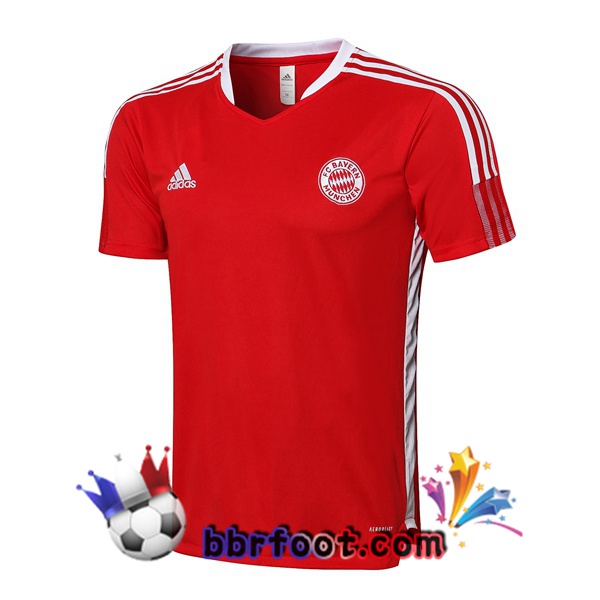 Training T-Shirts Bayern Munich Rouge 21/22